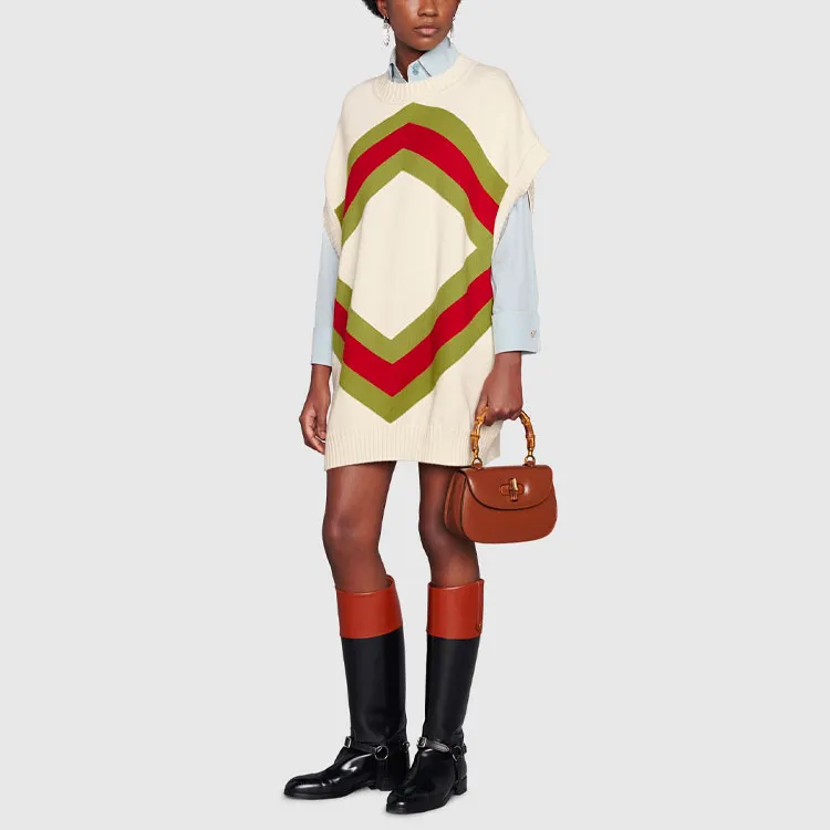 GUCCI Vests Women's Ecru-1