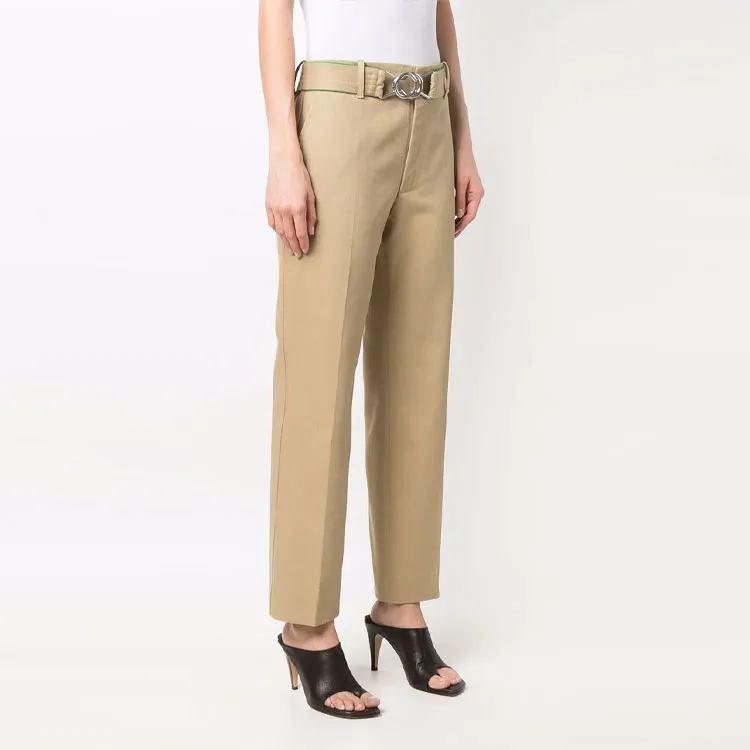 Bottega Veneta Casual Pants Women's Camel-2