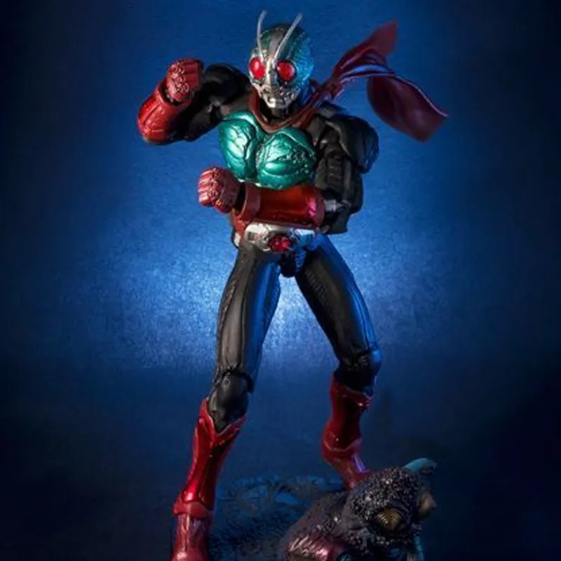 BANDAI Kamen Rider 2 Bandai Toei Limited Edition Sic Kamen Rider Kamen Rider New Size 2 Action Figures 19cm-2