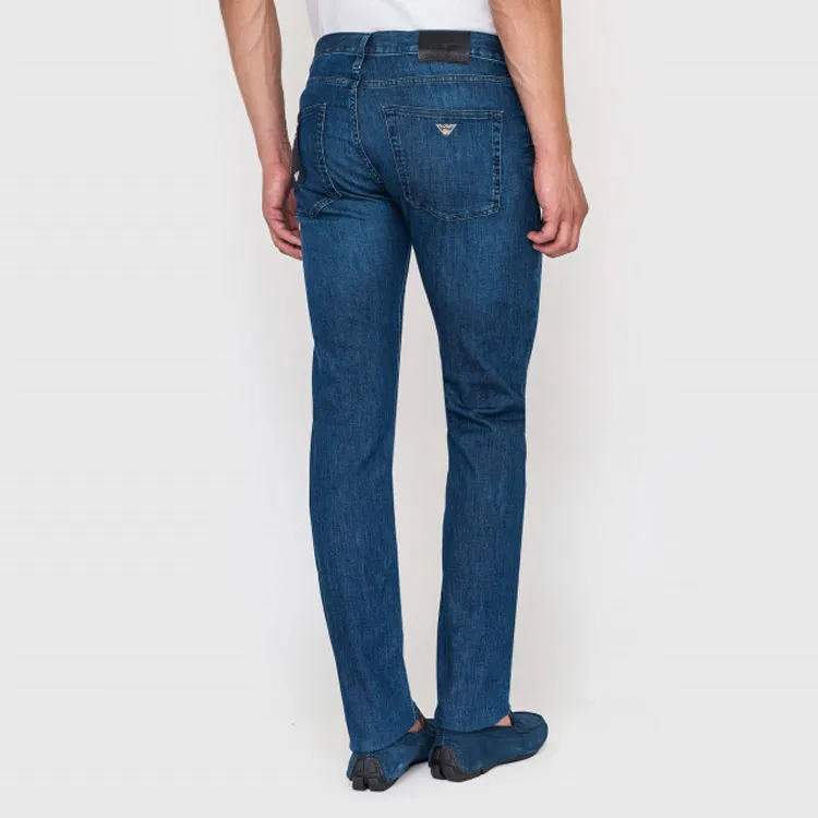 EMPORIO ARMANI Jeans Men Navy Blue-2