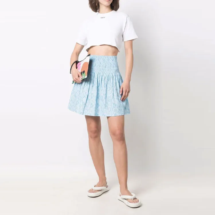 KENZO Casual Short Skirts Women's Blue-1