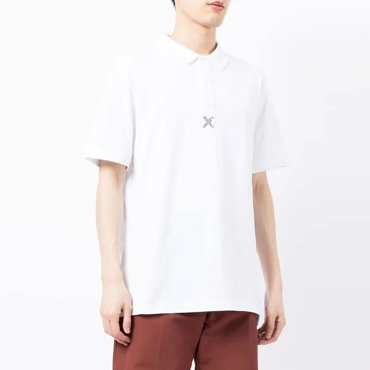KENZO Polo Shirts Men White-3