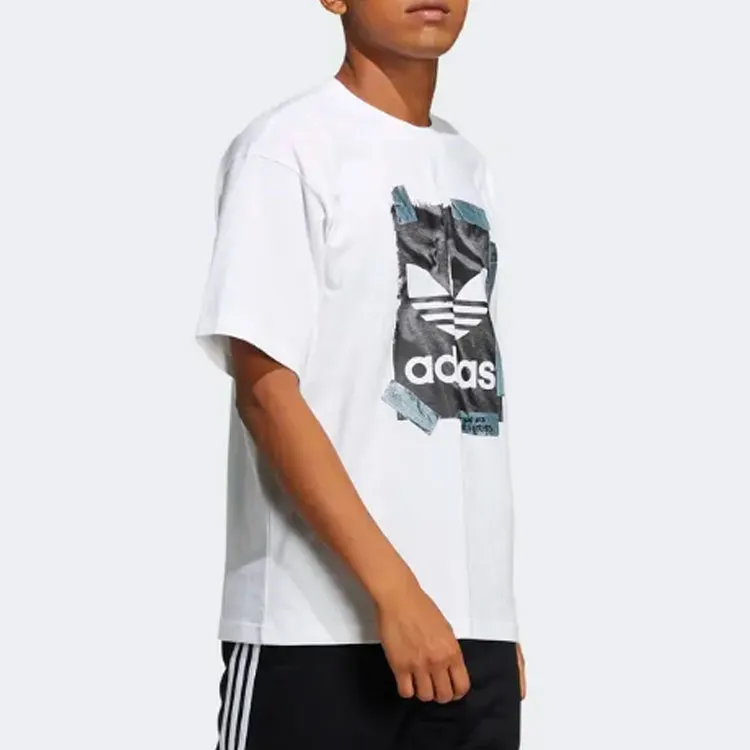Adidas Originals Neo Athleisure T Shirt Unisex White-1