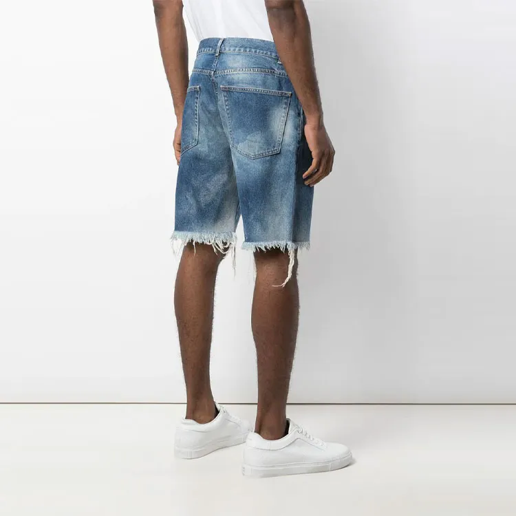 John Elliott Fitted Shorts Men's Blue-1