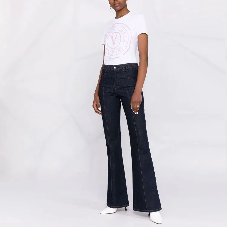 VERSACE JEANS COUTURE SS22 T Shirt Women's White-2