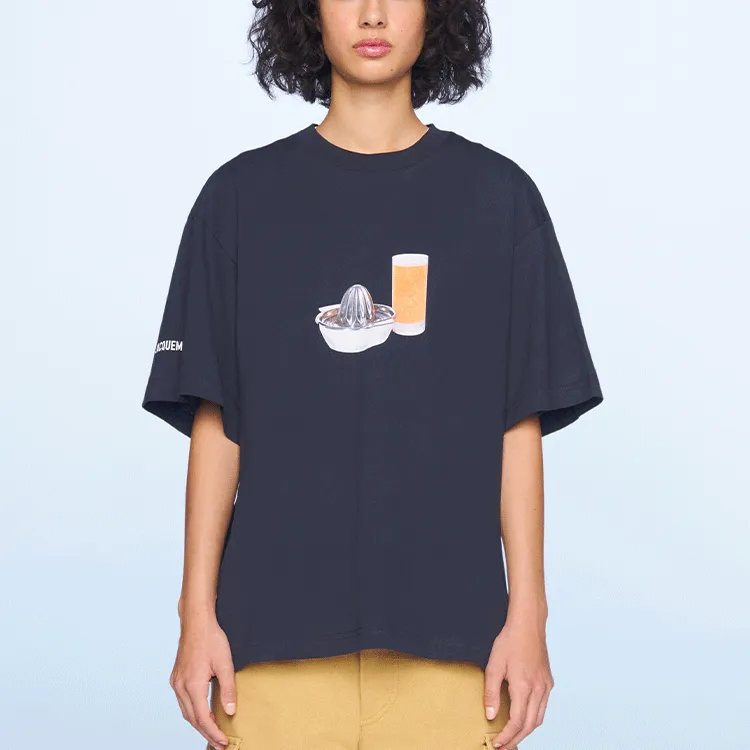 Jacquemus Le T shirt Succo Orange Juice T shirt-1