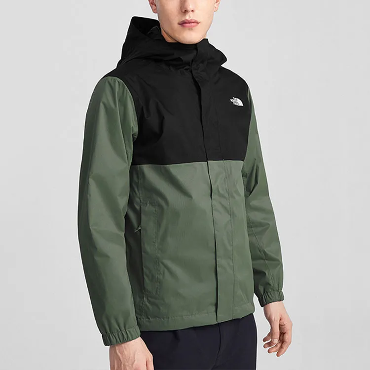 THE NORTH FACE Windbreaker Jackets Men Black Green Multicolor-1