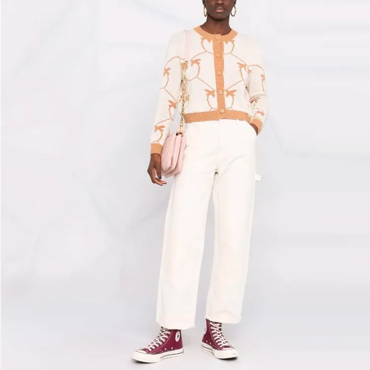 PINKO SS22 Sweater Women's Ecru-1