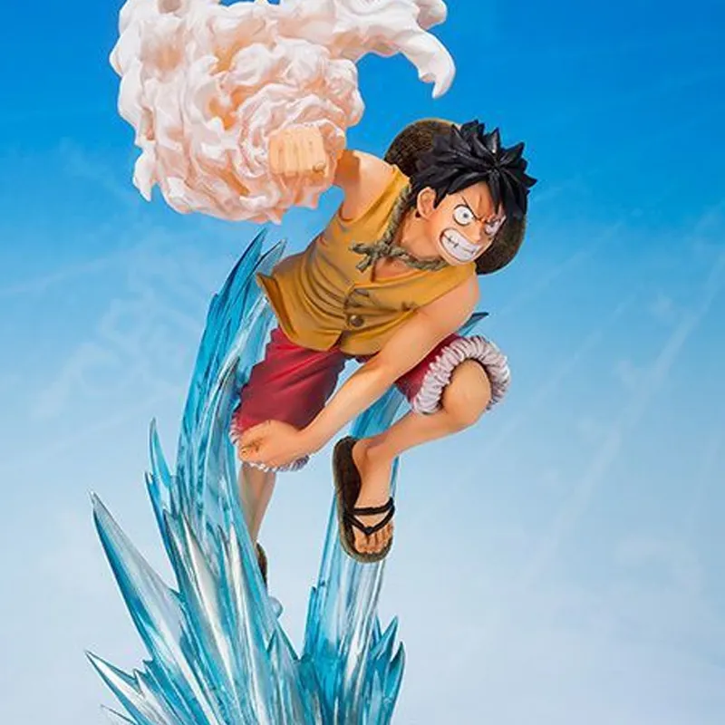 BANDAI Monkey D. Luffy BATTLE Collection Figuarts Zero Ultra Battle Monkey D. Luffy Brother's Bond Scale Figures-2