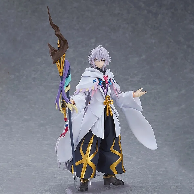 MAX Factory Figma#479 FGO Caster Merlin Action Figures 15cm-1