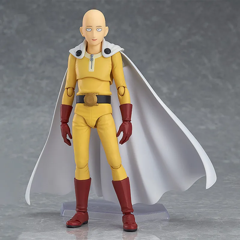 MAX Factory Figma#310 One Punch Superman Saitama Action Figures 14.5cm-1