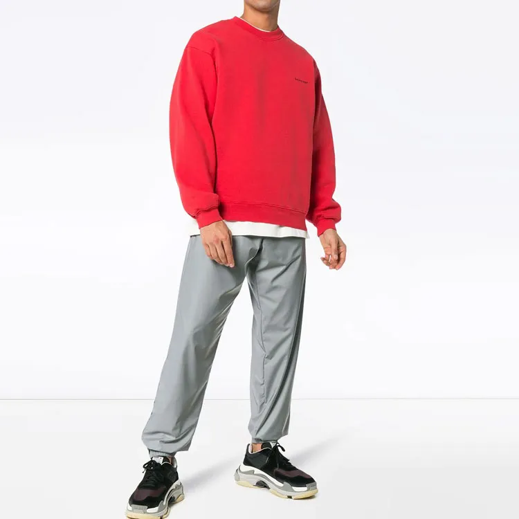 Balenciaga Sweatshirts Men Red-1