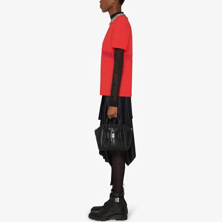 Givenchy T-Shirts Women's Red-3