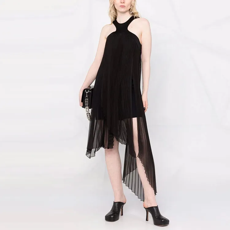 Givenchy Sleeveless Dresses Women's Black-1