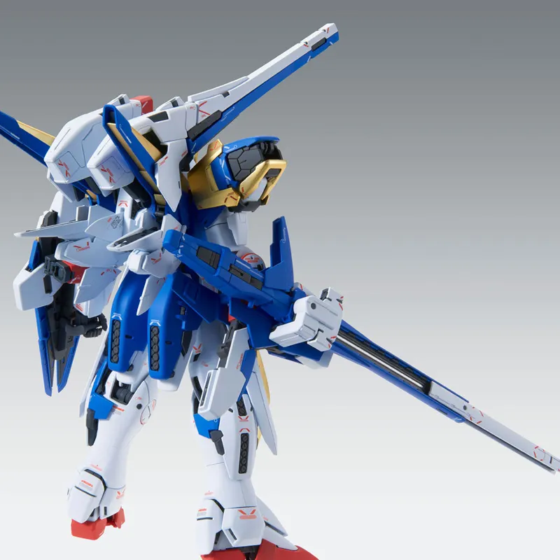 BANDAI MG 1 100 Mobile Suit V Gundam V2 Gundam Storm V Type Ka Version Model Kits 18cm-2