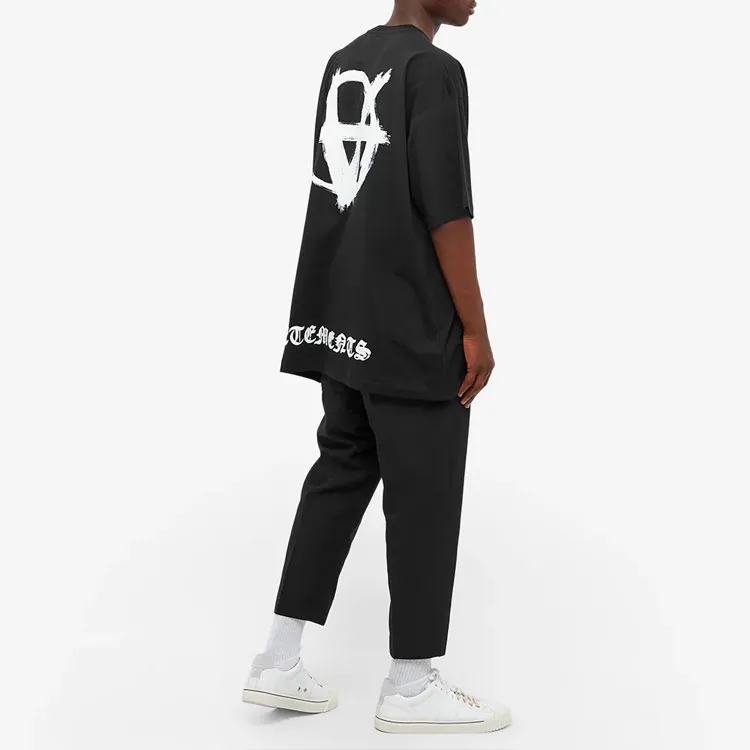 Vetements Double Anarchy Logo T Shirt-1