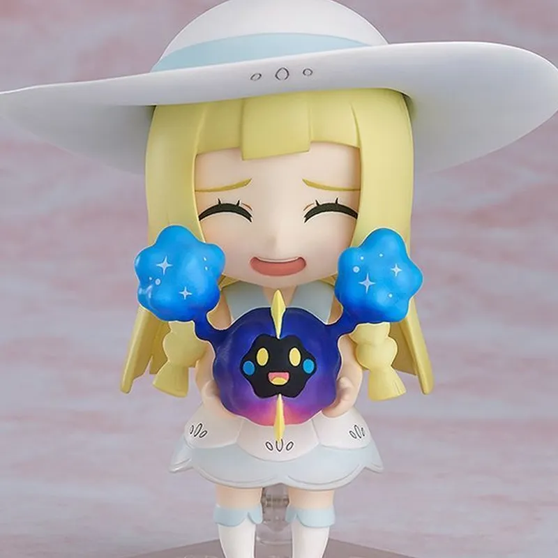 GSC Pokémon Characters No. 780 Pokémon Lilie Clay Doll Chibi Figures-2