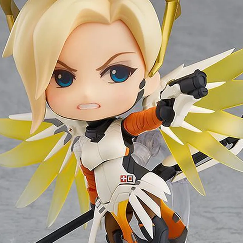 GSC Angel No. 790 Overwatch Angela Ziegler Nendoroid Chibi Figures 10cm-2
