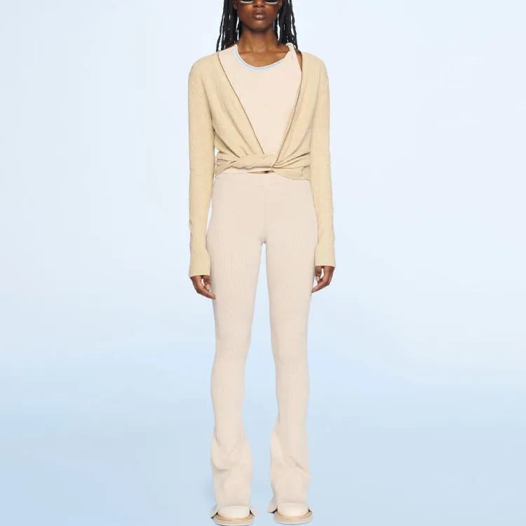 Jacquemus Le Gilet Noue 'Beige'-1