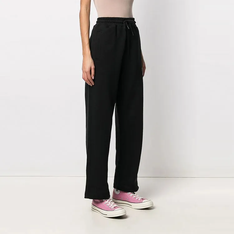 GANNI SS22 Knitted Sports Pants Women's Black-4