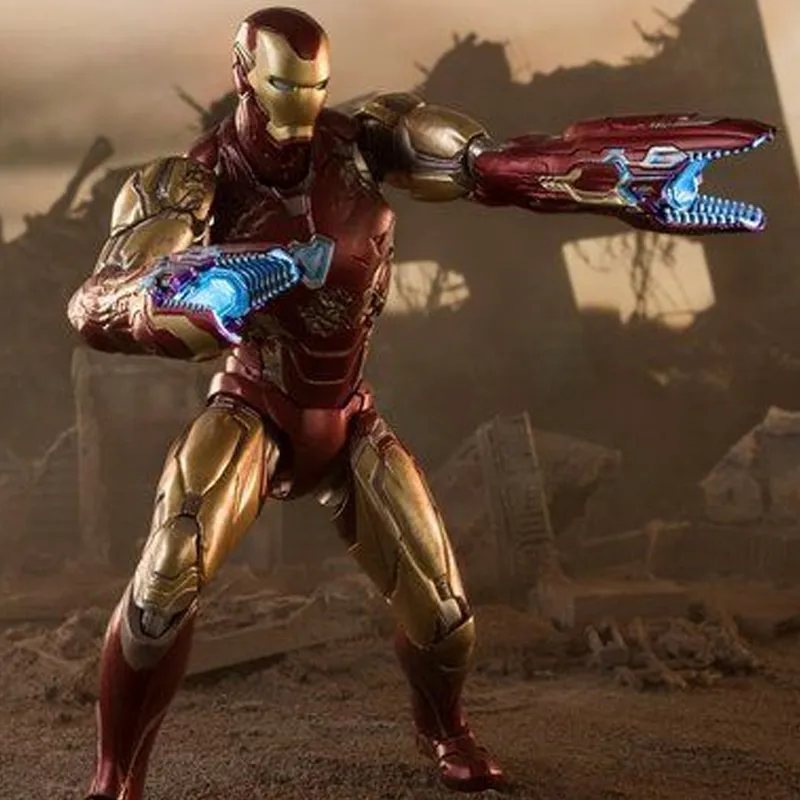 BANDAI Iron Man Bandai SHF The Avengers 4  Endgame Mark 85 'I Am Iron Man' Edition Action Figures 16cm-2