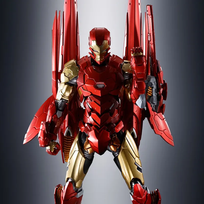 BANDAI Iron Man American Collection Shf Tech on Avengers Action Figures-2