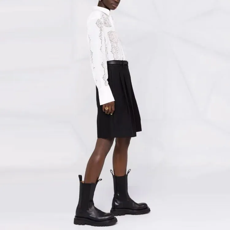 Givenchy Perforated pattern Longlsleeved Shirt-3