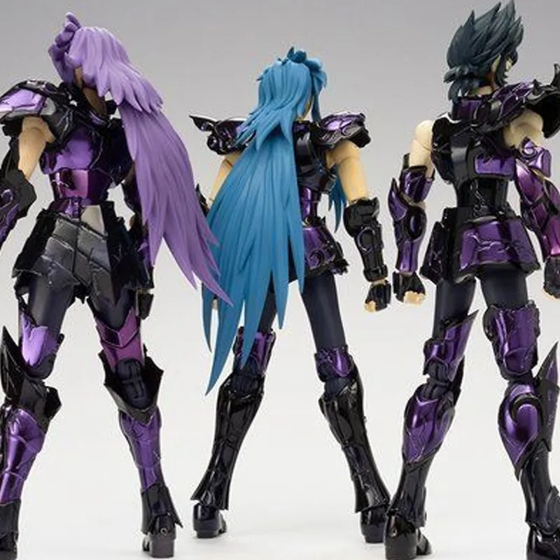 BANDAI Saint Seiya Main Characters Saint Cloth Myth EX Armor Capricorn Gemini Aquarius Destroyed Set Action Figures-2
