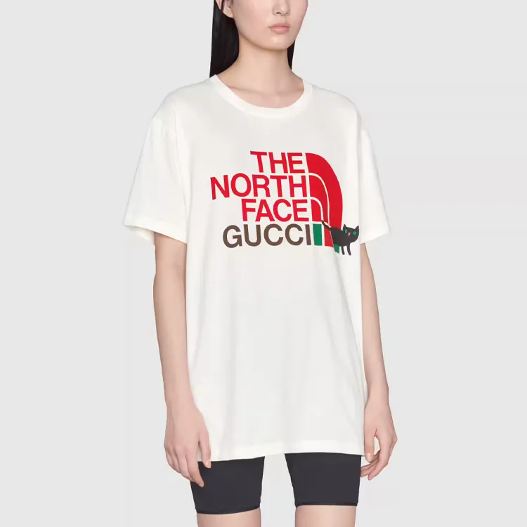 GUCCI X The North Face T shirt Off White-1