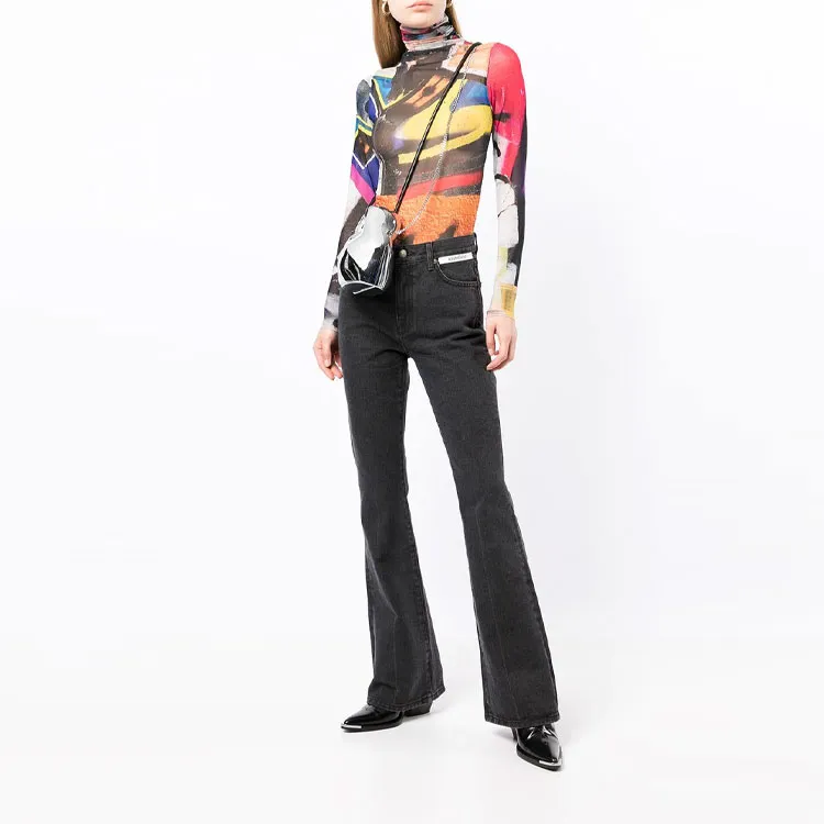 KIMHEKIM Jeans Women's Black-1