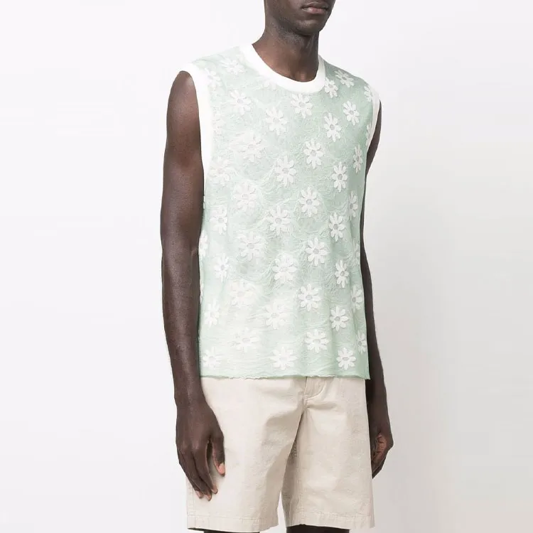 Jacquemus Tank Tops Unisex Green-2
