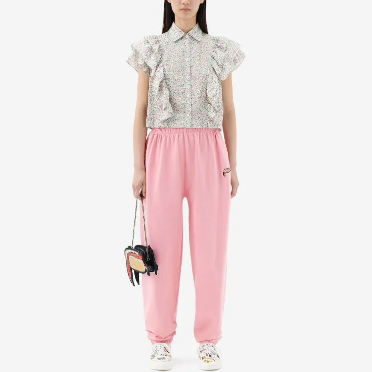 Maison Kitsune Oly Hot Dog Patch Jog Pants-2