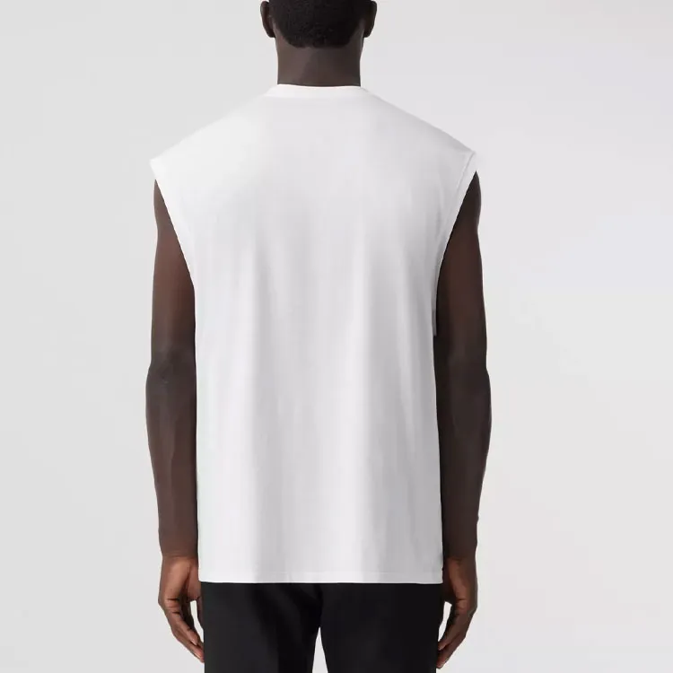 Burberry Sleeveless Cotton Oversized Top-3