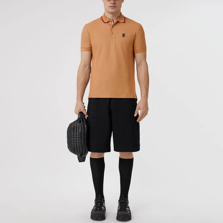 Burberry SS22 Polo Shirt Men's Camel-1