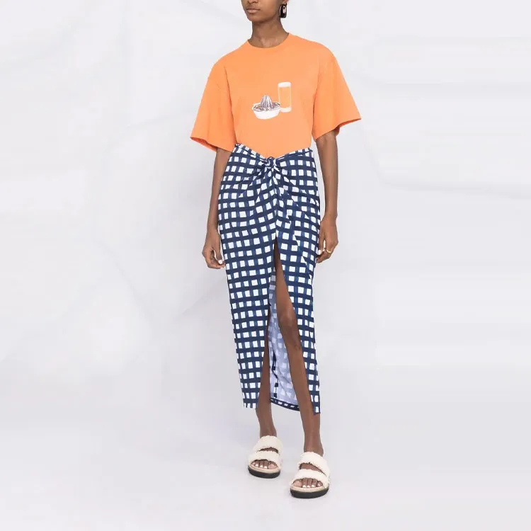 Jacquemus Le T Shirt Succo Orange Juice T Shirt Orange-1