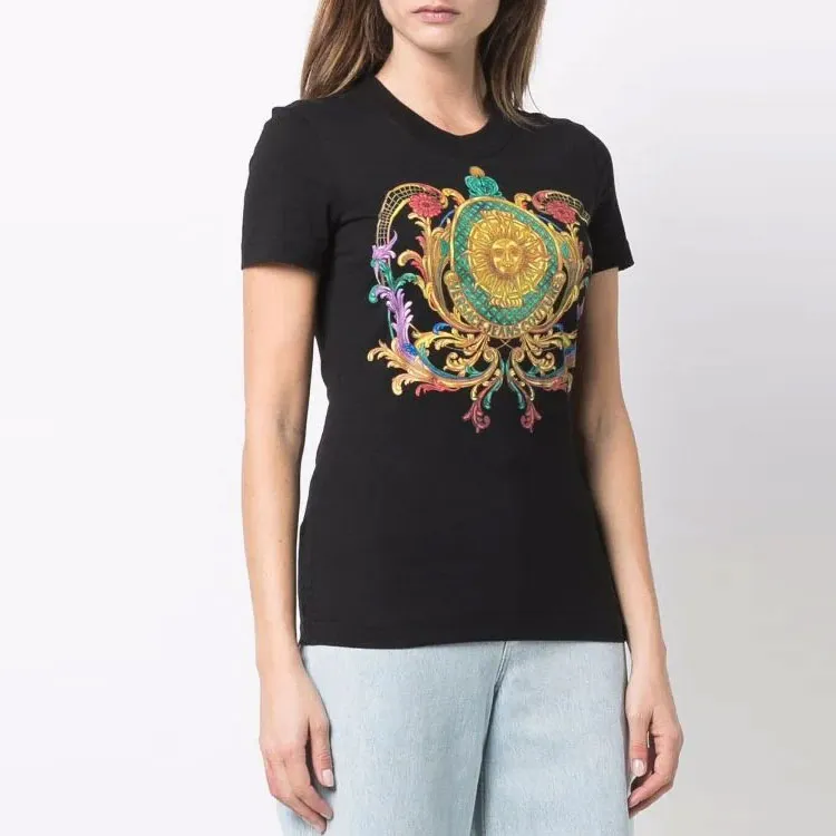 VERSACE JEANS COUTURE Baroque print T shirt-2