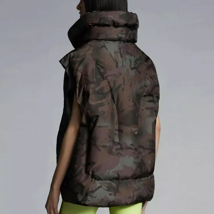 MONCLER GENIUS X Dingyun Zhang Zedena Vest Camouflage Print-2