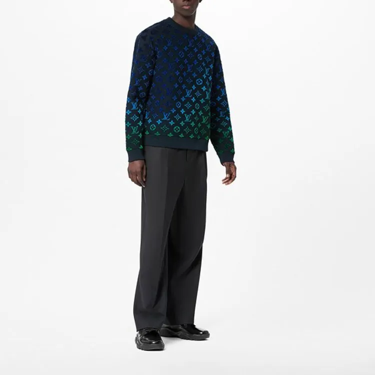 LOUIS VUITTON Gradient Monogram Fil Coup Sweatshirt-1