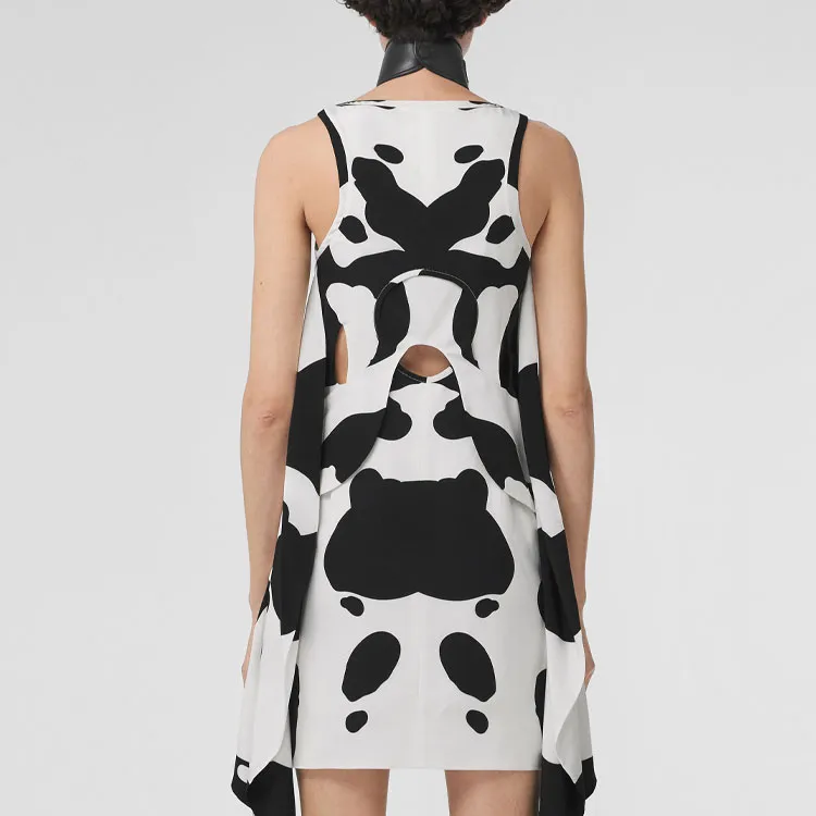 Burberry SS22 Sleeveless Dress Women's Black-3