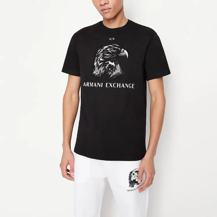 ARMANI EXCHANGE SS22 T-Shirt Men's Black-1