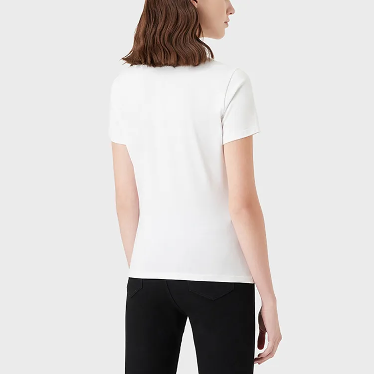 EMPORIO ARMANI T Shirts Women's White-2