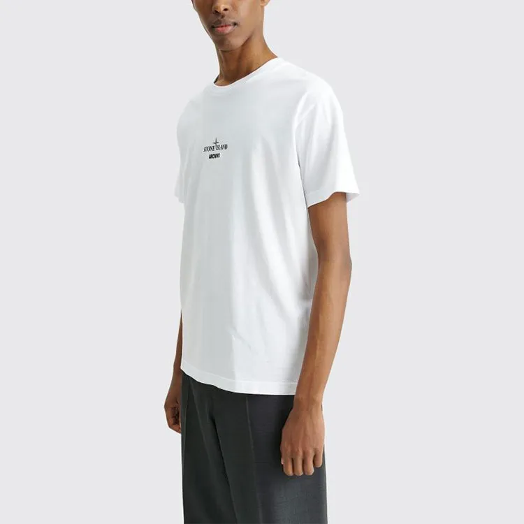 STONE ISLAND T Shirt Men's White-4