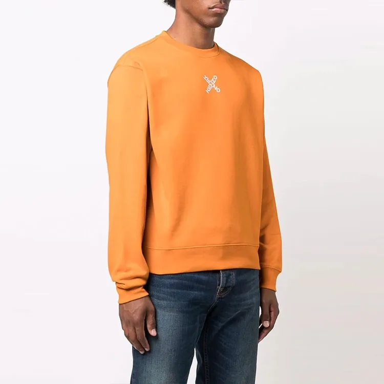 KENZO Sweatshirts Men Orange-3