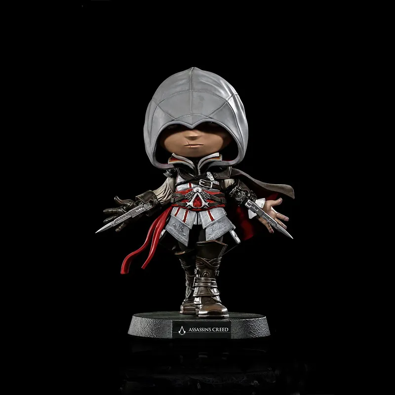 IRONSTUDIOS MINICO Collection Ezio Game Collection Assassin's Creed II Chibi Figures 14cm-1