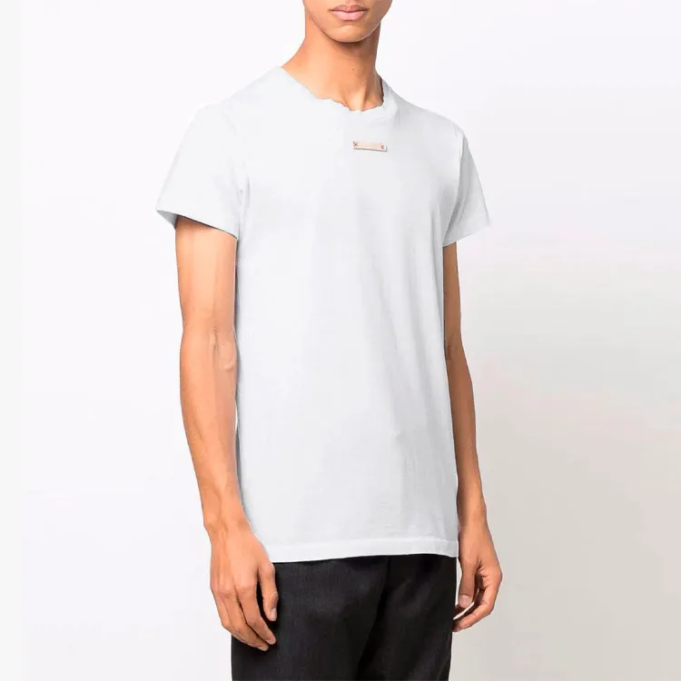 Maison Margiela Patch Detailed Crewneck T Shirt-2