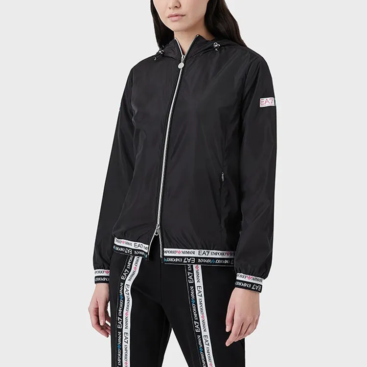 EMPORIO ARMANI Jackets Women's Black-3