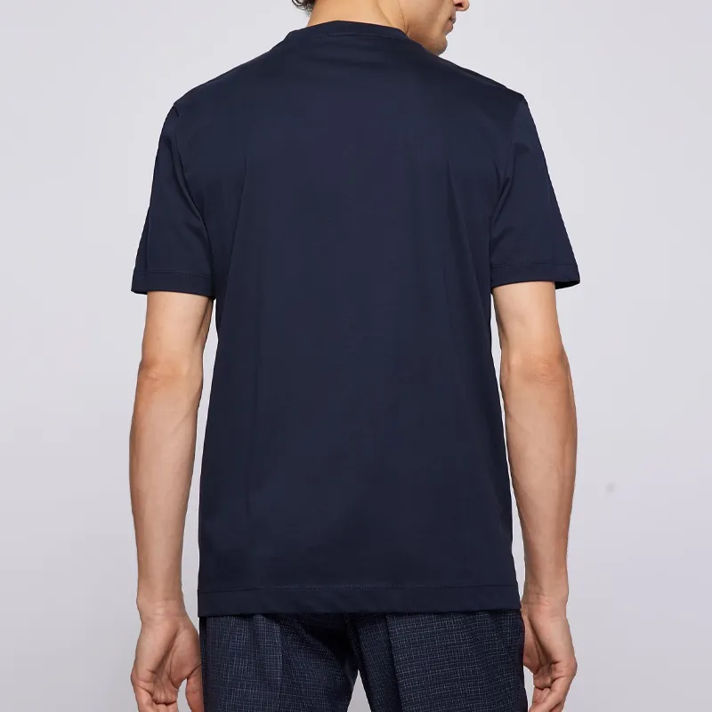 HUGO BOSS Logo print Cotton T shirt-2
