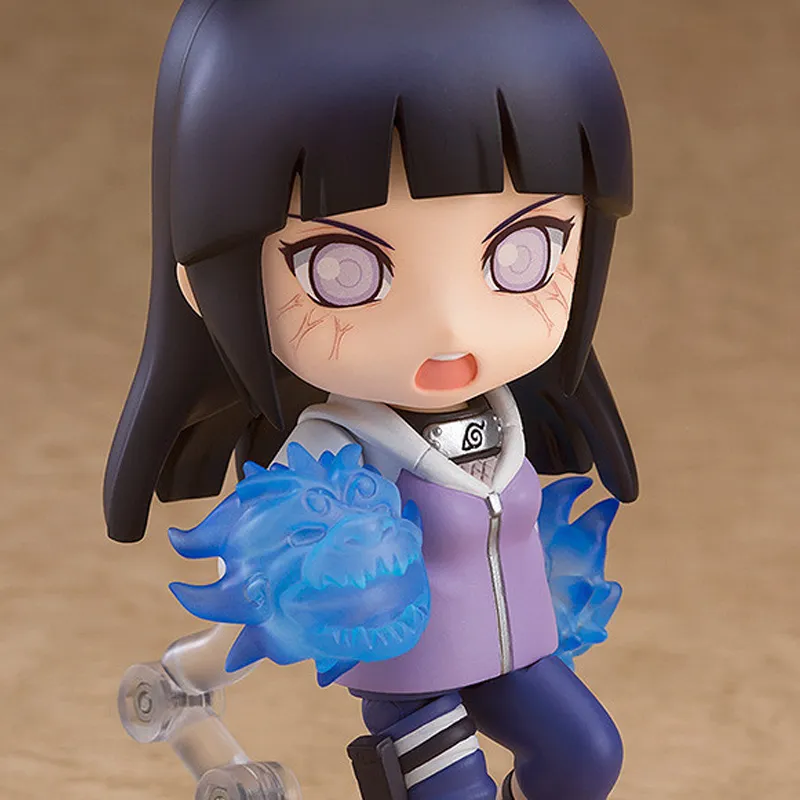 GSC Hinata Hyuga No. 879 Naruto Shippuden Clay Doll Chibi Figures 10cm-2