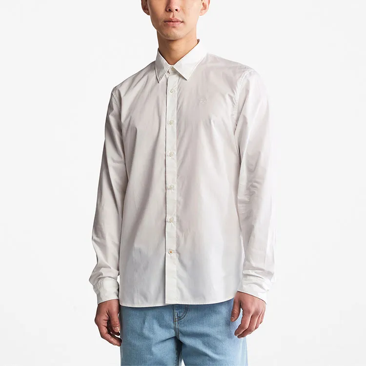 Timberland Shirts Men White-3