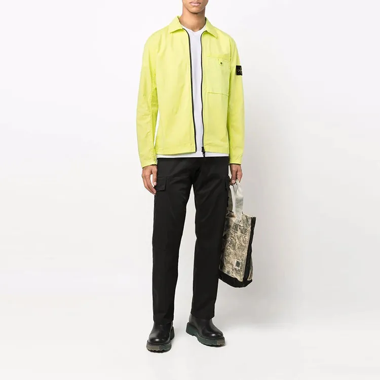 STONE ISLAND SS22 Jackets & Coats Men's Yellow-1